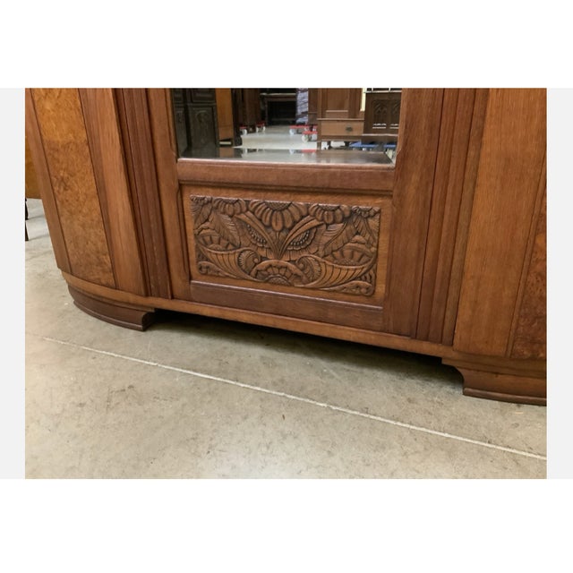 Vintage Art Deco Wardrobe, 1935 For Sale - Image 11 of 12