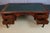 Wood Antique Flat Desk in Wood, 1800s For Sale - Image 7 of 16