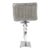 Italian Visionaire Isotta Chain Link Luxury Silver Table or Console Lamp For Sale
