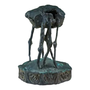 Cast Bronze 'Sand Flea' Sculpture by J. Dale M'Hall