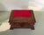 Wood Signed Tramp Art Sewing Box, Folk Art Pincushion Chest With Drawers For Sale - Image 7 of 8