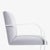 Mid 20th Century Brno Flat-Bar Chairs in Dove Velvet, Lunar Gloss Frame For Sale - Image 5 of 10