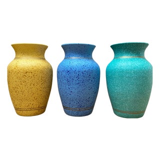 Vintage Ceramic Vases, 1960, Set of 3 For Sale