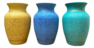 Vintage Ceramic Vases, 1960, Set of 3