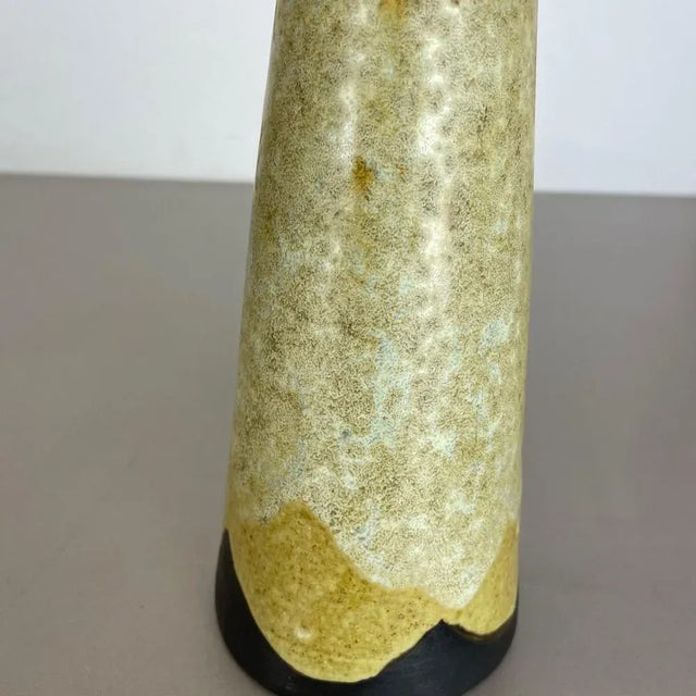 Abstract Ceramic Studio Pottery Vase from Gerhard Liebenthron, Germany, 1960s For Sale - Image 6 of 10