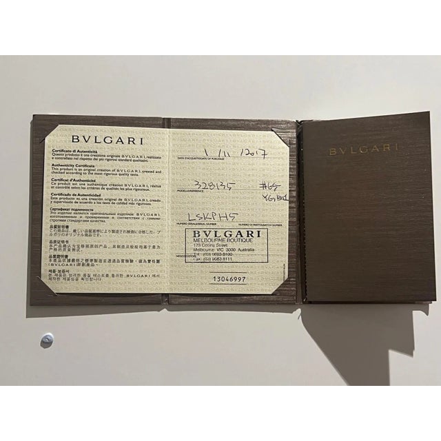 Metal Bvlgari 18ct White Gold B.Zero1 Four Band Ring For Sale - Image 7 of 7