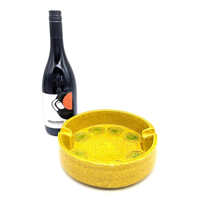 Ceramic Mid 20th Century Italian Glazed Ceramic Ashtray For Sale - Image 7 of 11