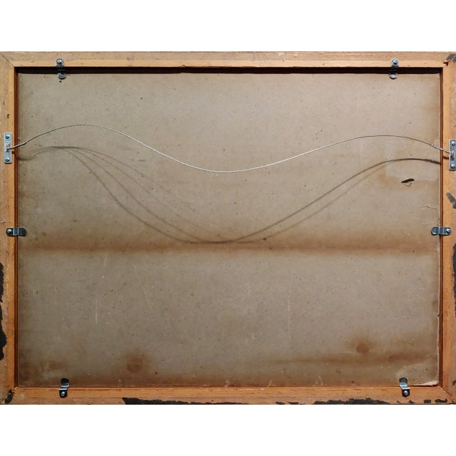 Brown Three Musketeers in a Tavern - 1920s Italian Oil Painting For Sale - Image 8 of 9