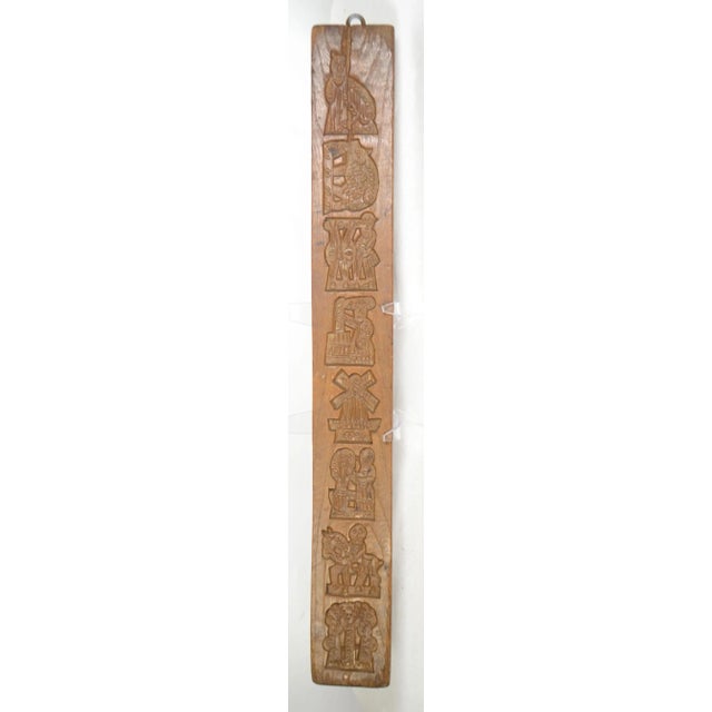 Rustic Wooden Gingerbread Mold, Circa 1850 For Sale - Image 3 of 5