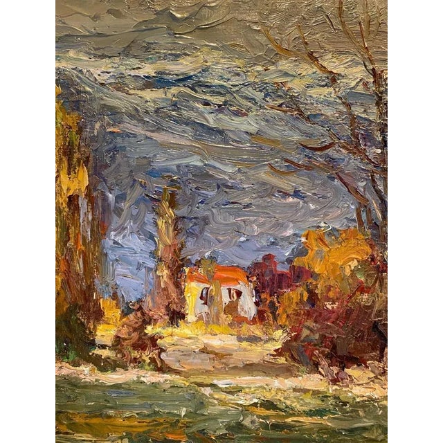 Oil on wood sold with frame. In perfect condition, The frame measures 47x68 cm Urban Harry (1874-1969) His works have been...