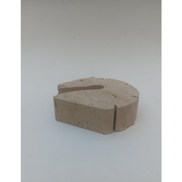 Italian Travertine Horse by Fratelli Mannelli, 1970s For Sale - Image 4 of 7