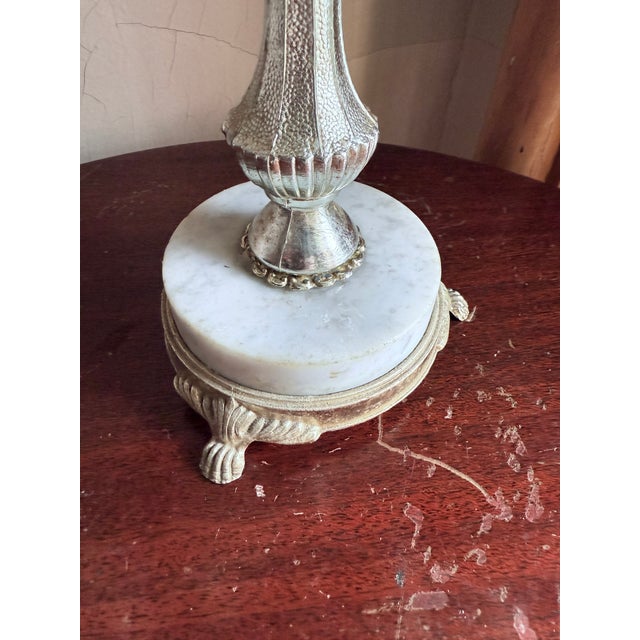 Vintage Mid-Century 5 Arm Rococo Style Candelabra, Circa 1950s For Sale - Image 12 of 14