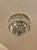 Metal Vintage Empire Style Bohemian Crystal Ceiling Light, 1940s For Sale - Image 7 of 12