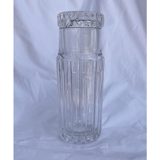 Late 20th Century Late 20th Century Tiffany & Co. Crystal Carafe with Tumbler Set For Sale - Image 5 of 9