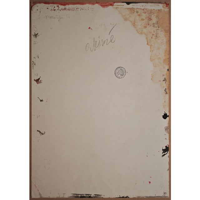 T'ang Haywen, Abstract Composition, 1960s, Ink For Sale - Image 3 of 5