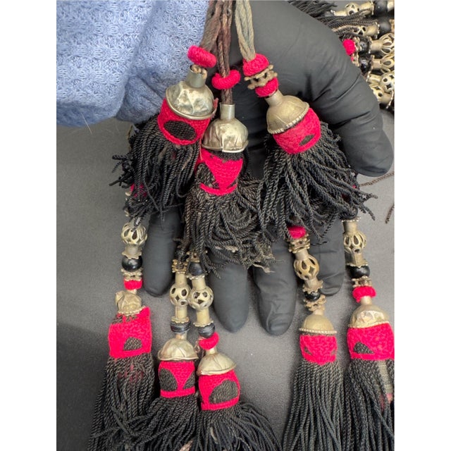 Antique Uzbek “Sequsha” Tassel, 19th C Uzbekistan For Sale - Image 9 of 15