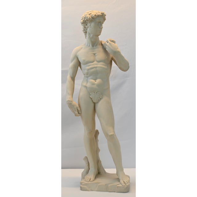 Roman Classical Nude Male Marble Sculpture by Lorenzo Dal Torrione, Italy For Sale - Image 4 of 6