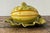 Sarraguemines Vintage French Sarreguemines Glazed Ceramic Lidded Melon Bowl For Sale - Image 4 of 7