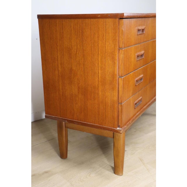 Scandinavian Teak Chest of Drawers, 1960 For Sale - Image 18 of 18