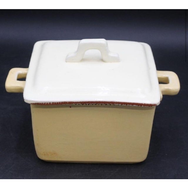 Italy 1950 “Vietri” great ceramic baking dishes. The "Vietri" Vintage Casserole Dish Pots is a unique and charming...