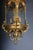 French Fire Bronze & Brass Lantern Hanging Light For Sale - Image 16 of 17
