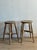 19th Century Pair of Antique English Pine Stools For Sale - Image 5 of 5