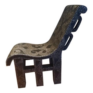 Rare Ngombe African Chair From Drc For Sale