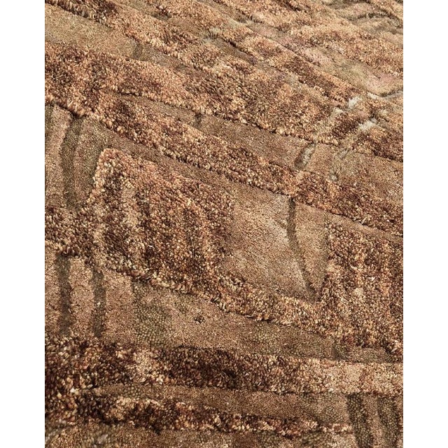 Not Yet Made - Made To Order Hand-Knotted KCP Orange Rug by Dinodo Studio For Sale - Image 5 of 8