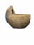 A striking blend of rustic warmth and modern minimalism, this suar wood accent chair sits low to the ground with a clean,...