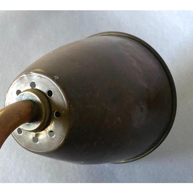 Art Deco 1920s German Art Deco Task Wall Lamp, Solid Brass, Beautifully Engineered For Sale - Image 3 of 8