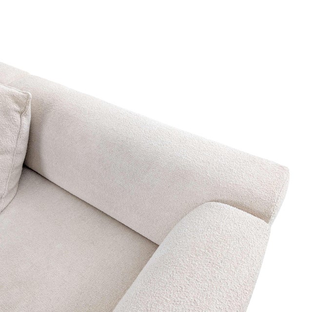 Bouclé MET 250 2-Seater Sofa by Piero Lissoni for Cassina For Sale - Image 9 of 11