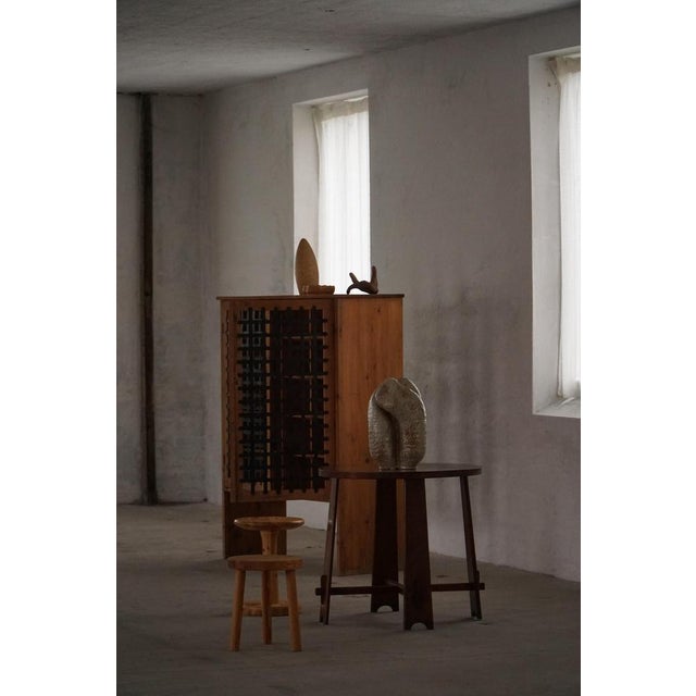 Danish Modern Sculptural Oak Side or Console Table, 1940s For Sale - Image 16 of 18