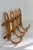 Mid-Century Modern Italian Bamboo and Rattan Coat Rack, 1950s For Sale - Image 3 of 15