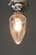 Vintage Nickel-Plated Ceiling Lamps with Cut Glass Shades, 1920, Set of 2 For Sale - Image 12 of 17