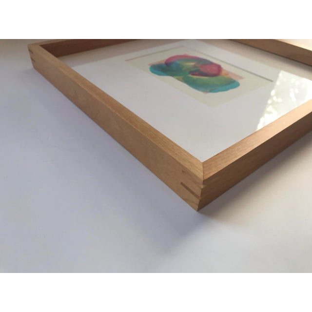 Original Abstract Mixed Media Painting, Framed For Sale - Image 4 of 8