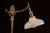 Antique Brass Bridge Arm Floor Lamp For Sale - Image 4 of 11