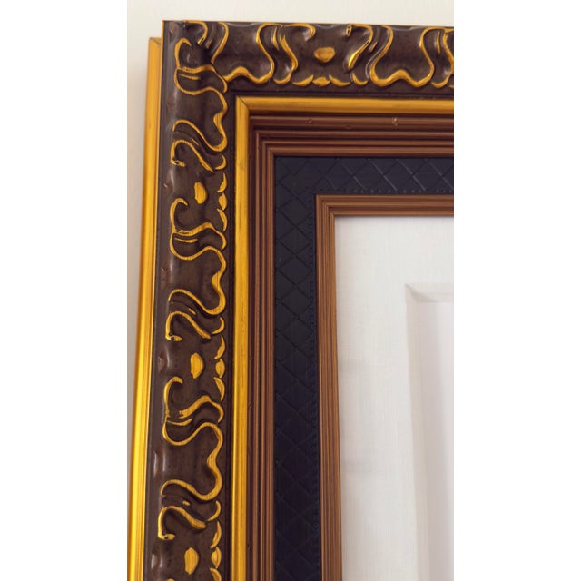 Late 20th Century Peter Max, Walking With Reeds (Angel/Boat), Hand-Colored Framed Etching, Signed With Remarques For Sale - Image 12 of 14