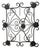 This French provincial rectangular wrought iron chandelier will look great over a kitchen island. Perfect for a great...