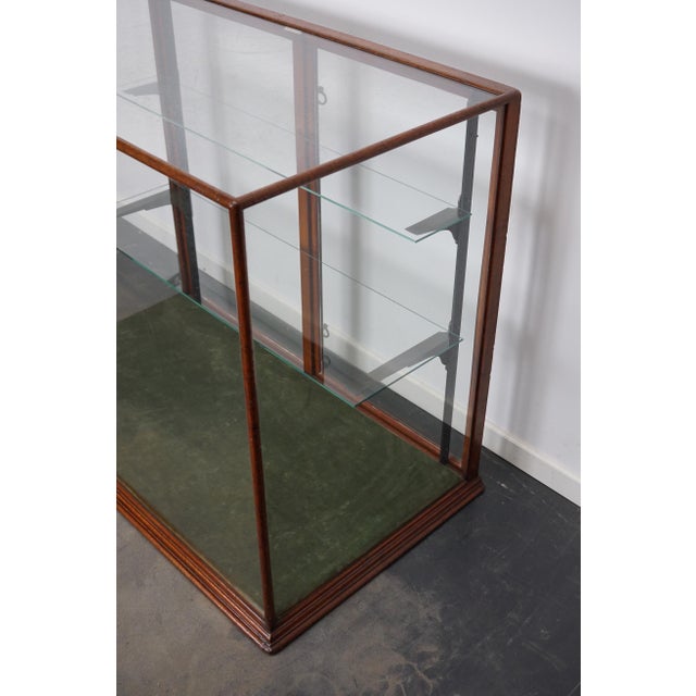 Wood Victorian Mahogany Shop Display Cabinet Counter or Vitrine, Late 19th Century For Sale - Image 7 of 16