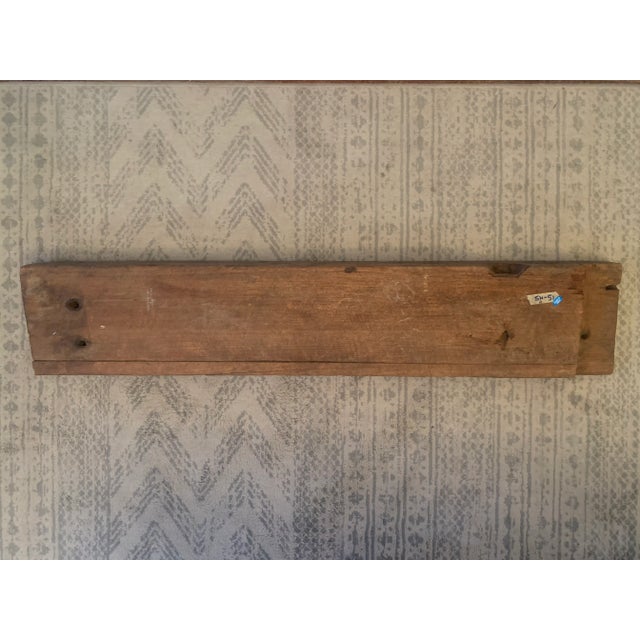 Antique Indian Rosewood Temple Door Beam For Sale - Image 11 of 13