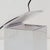 Silver Cuboluce Cube Lamp by Franco Bettonica and Mario Melocchi for Cini & Nils, 1970s For Sale - Image 8 of 17