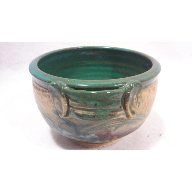 Hand Thrown Ceramic Decorative Bowl For Sale In Detroit - Image 6 of 9