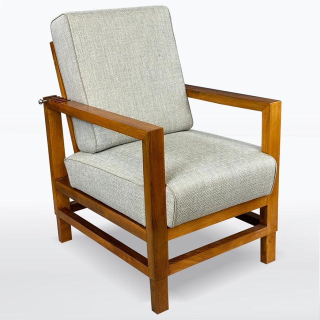 Vintage Art Deco Armchair, 1940s For Sale - Image 13 of 13