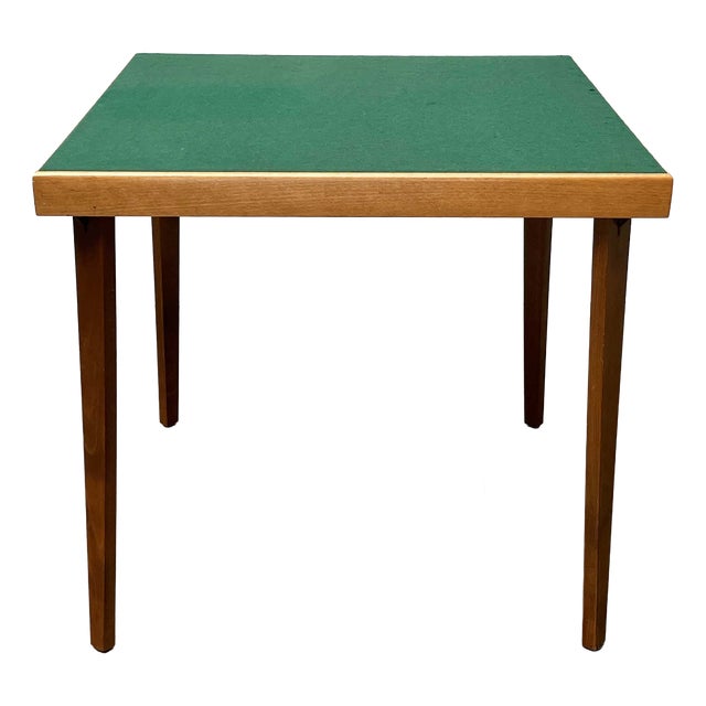 Mid-Century Modern Foldable Game Table, 1960s For Sale