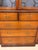 Brown Late 20th Century George III / Chippendale Style Mahogany Breakfront Library Bookcase With Astragal Glazing & Original Lighting For Sale - Image 8 of 12