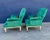 Forest Green Pair William IV Club Chairs, Style of Howard & Sons For Sale - Image 8 of 11