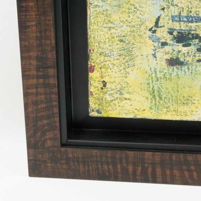 The Blue Trees, Oil on Canvas Painting by Claude Richard Mazier, Circa 1950 For Sale - Image 10 of 14