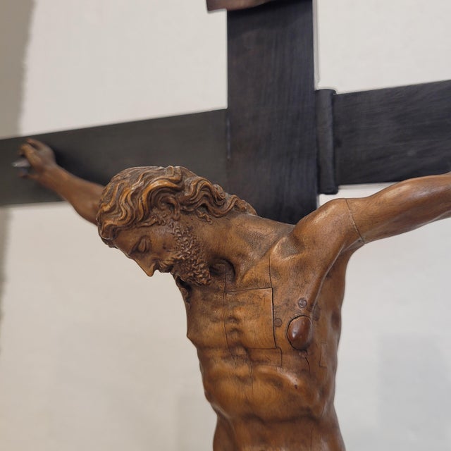 Christ Crucified Following Guglielmo Della Porta, 1800s, Wood For Sale - Image 18 of 18
