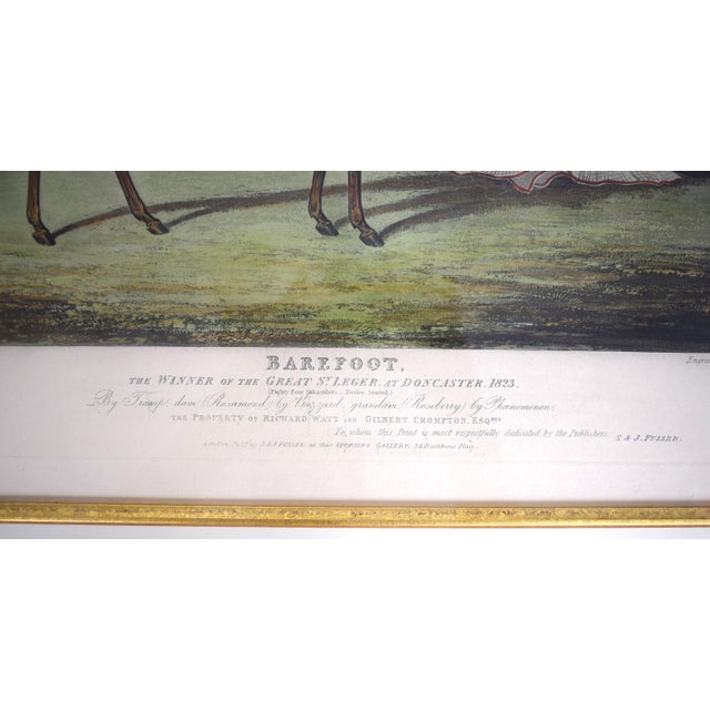 Print Sz: 16 1/2"H x 20 1/2"W Frame Sz: 24 1/2"H x 28 1/4"W Published by S & J Fuller Aquatint engraving by Mr. Sutherland...