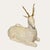 Mottahedeh Vintage Mottahedeh Majestic Stag or Reindeer Tureen Holiday Table Decoration or Serving Tureen With Gold Antlers For Sale - Image 4 of 5